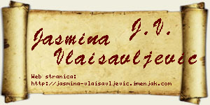 Jasmina Vlaisavljević vizit kartica